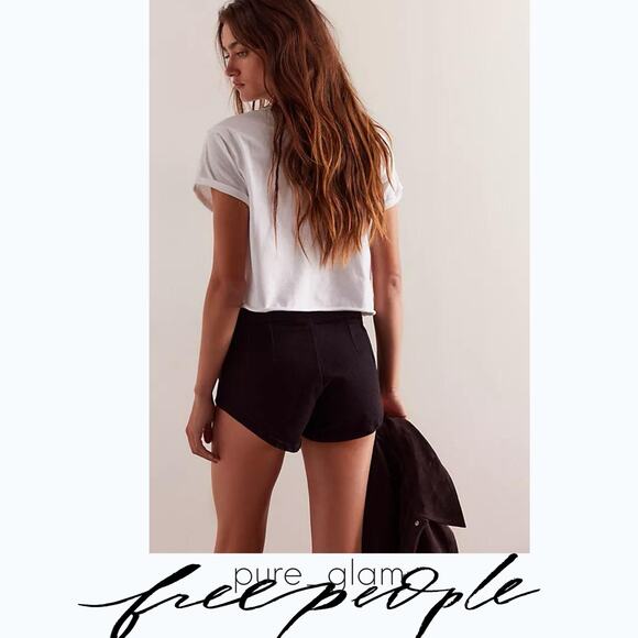 Free People denim shorts - Picture 5 of 6